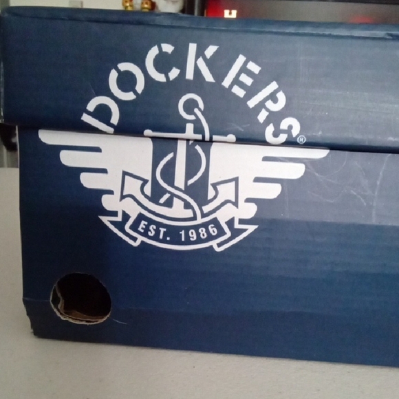 Dockers Black Combat Boots Lace-up Mid-ankle - Picture 7 of 8